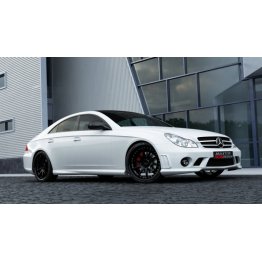 Накладки на пороги AMG W204 Look на Mercedes CLS W219